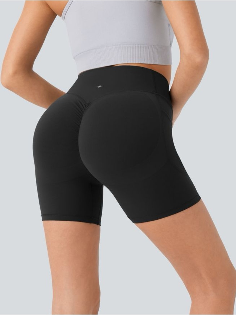 HALARA Black Bike Shorts - High Waisted Women’s Biker Shorts